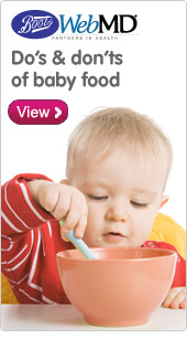 Do's & don'ts of baby food
